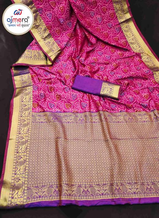 Handloom Cotton Silk Saree - Top Wholesale Deals for Bulk Orders | Ajmera Fashion  in Surat